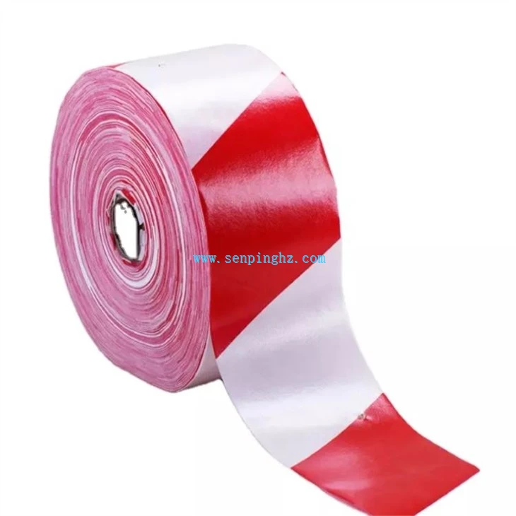 red white Hazard Warning tape